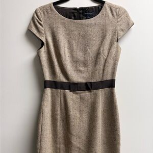 Banana Republic Tan Dress with Bow